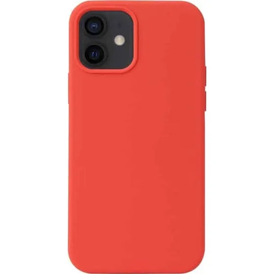 Liquid Silikonecover til Apple iPhone 12 Mini - Coral