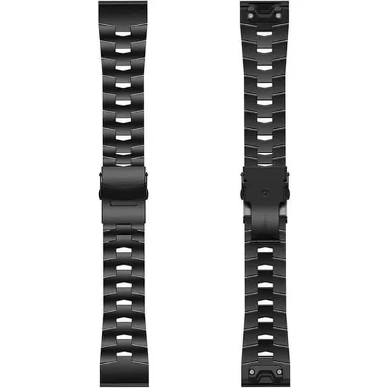 Oracle Titanium urrem til Garmin Fenix 6X Pro - Sort