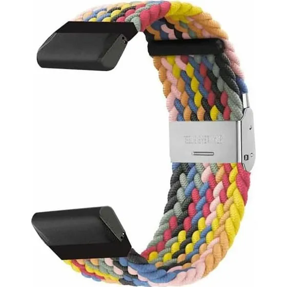 Garmin Fenix 7 Flettet Urrem - Rainbow