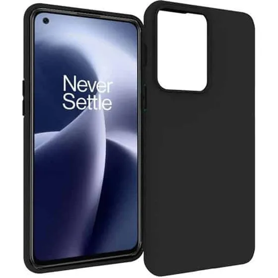 OnePlus Nord 2T 5G Silikonecover - Sort