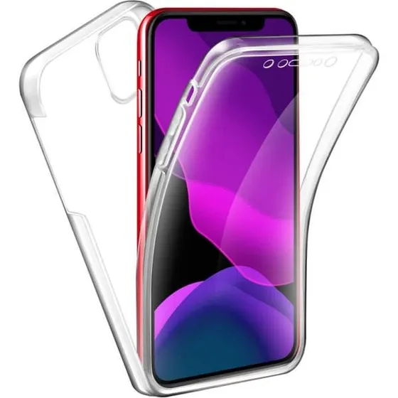 Apple iPhone 13 mini 360° Silikonecover - Gennemsigtig