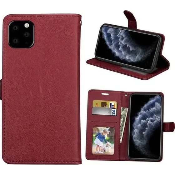 Mobil tegnebog til Apple iPhone 13 Pro (6.1") - Brun