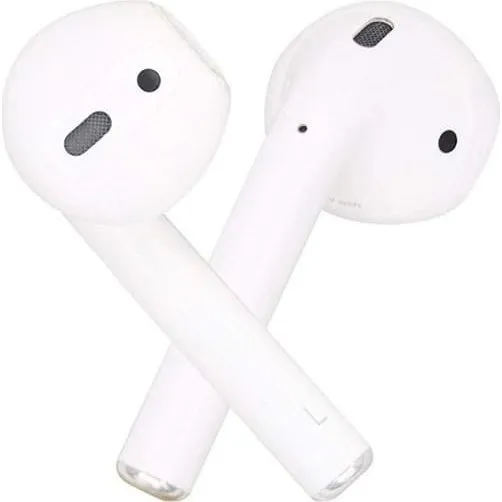 Apple AirPods Silikonbeskyttelse Ultra-Thin 2-pak - Hvid