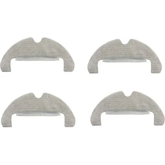 Dreame D10 Plus Gen2 Udskiftningsmopper - 4-pack, Grå