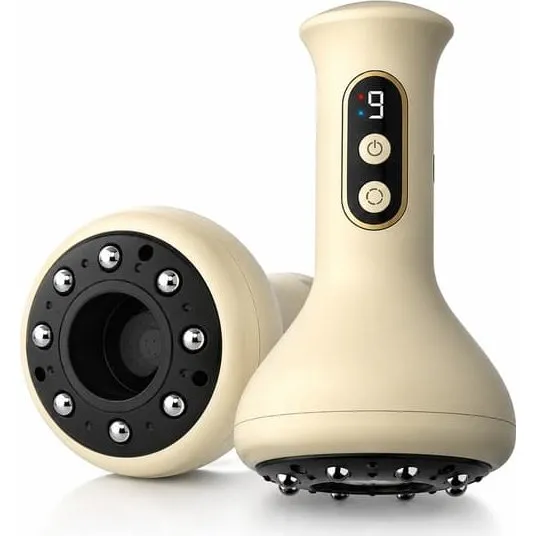 Elektrisk Cupping og Skrabnings Massager med Varme