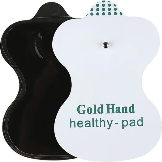 Gourdeformede elektrodeplader til TENS & EMS - 5 par hydrogel