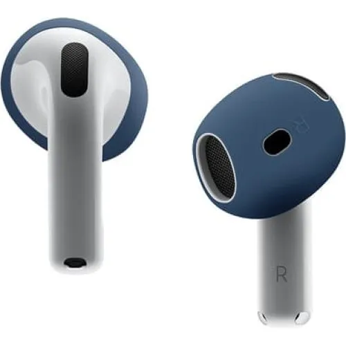 Silikone ørepropper til Apple AirPods 4 - 2 par, Transparent