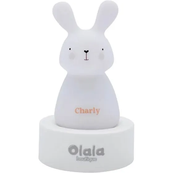 Olala Natlampe Solo, hvid