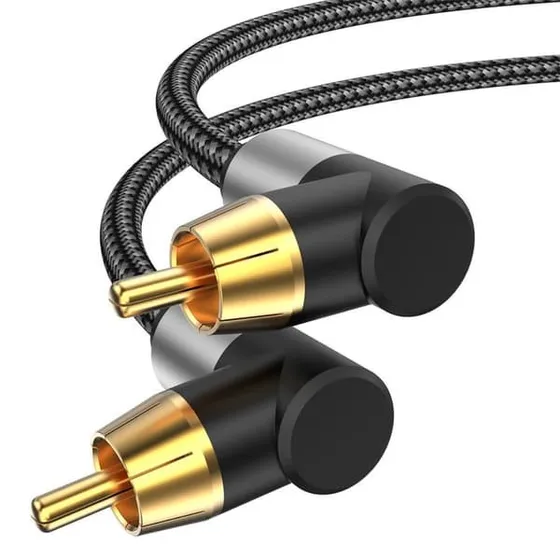 Vinkelret Digital Koaksial Lydkabel SPDIF 5.1 RCA - 1.5 M