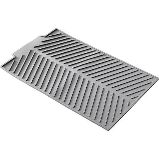 Silikone afdrypningsmåtte til køkkenbordet, Grey