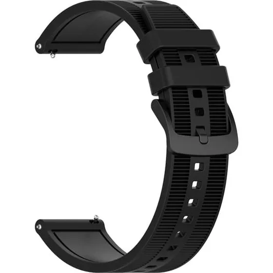 Silikone urrem 22mm til Huawei Watch GT4 - Black
