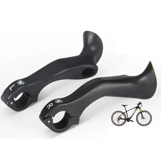 Forlængede styrgreb til mountainbike - Ergonomisk kontrol