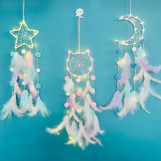 Drømmefanger Vægophæng - Boho Chic Dekoration