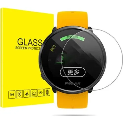 2-pak HD hærdet glas til Polar Ignite 2