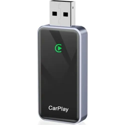 BY967B 2-i-1 Trådløs CarPlay & Android Auto Adapter