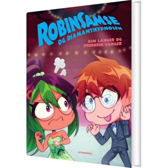 Robinsamse og diamanthypnosen – Børnebog (Hardcover)