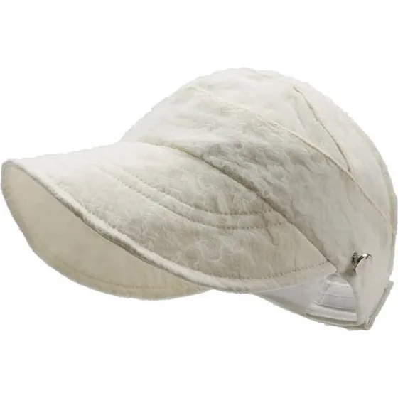 Tynd solhat til sommer - White