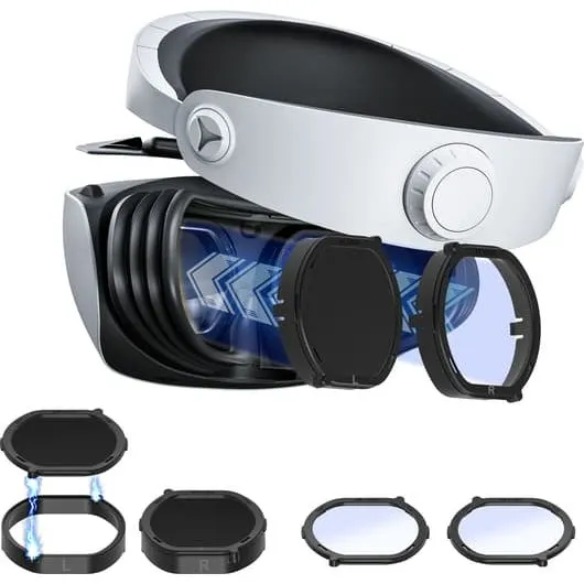 DEVASO Ridsefri Linsebeskytter til PS VR2