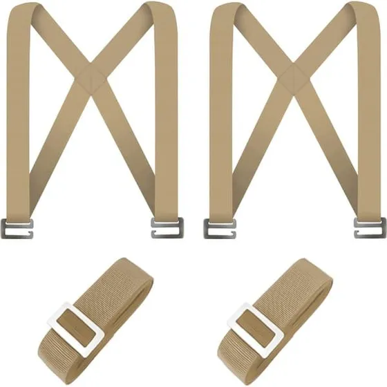 Flyttestropper til 2 personer, 250 kg kapacitet, Beige
