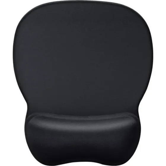 Ergonomisk musemåtte med håndledsstøtte - Black