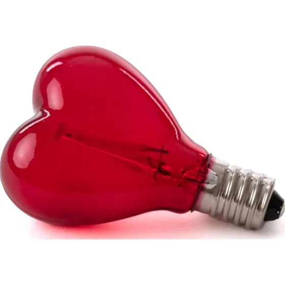 Seletti E14 1W LED-pære til Mouse Lamp (rød)