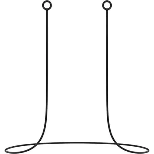 Øreprop Lanyard Anti-Lost stropper - Sort