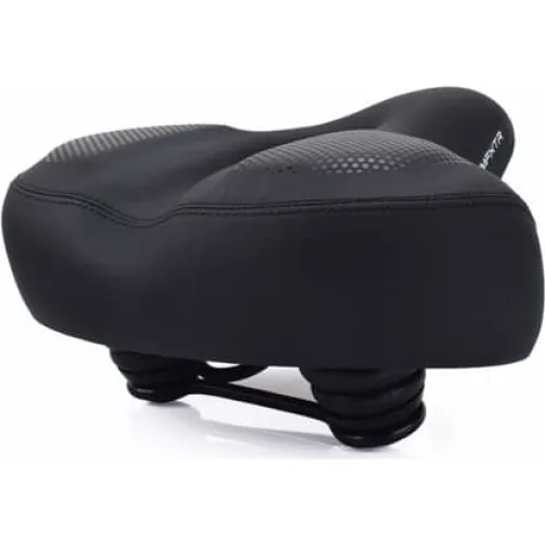 Cykelsadel af skum, overdimensioneret - Black