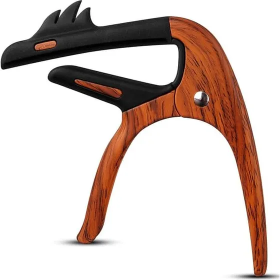Guitar Capo Black i zinklegering