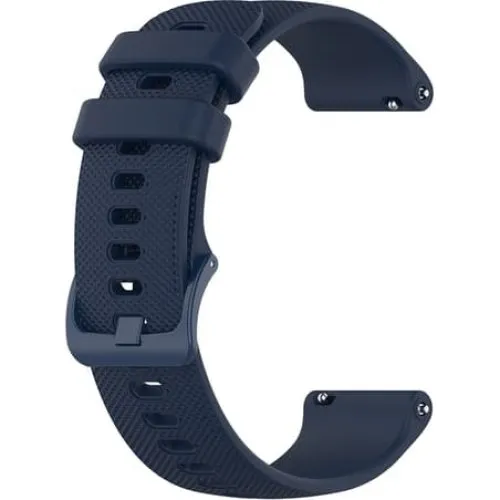 Silikone armbånd 16 mm - Dark Blue