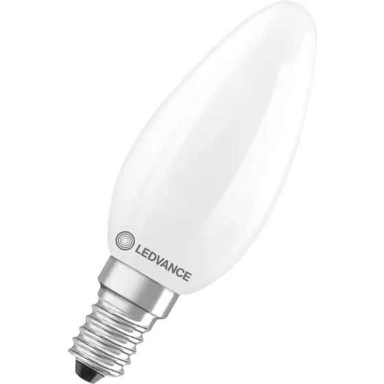 Ledvance Classic LED E14 Kerte Matt 3,4W 470lm (827) – erstatter 40W