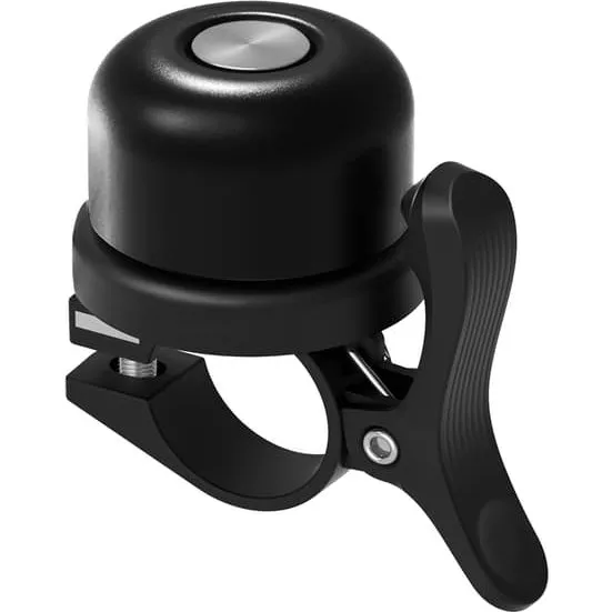 Ringeklokke med AirTag holder til cykel - Black
