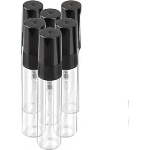 Mini refill parfumeflaske 5 ml - 5-pak, Black