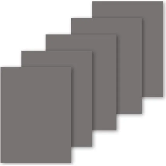 Selvklæbende reparationsplastre 5 ark DarkGrey