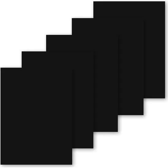 Selvklæbende reparationsplastre, 5 stk, Black, 20x14,5 cm