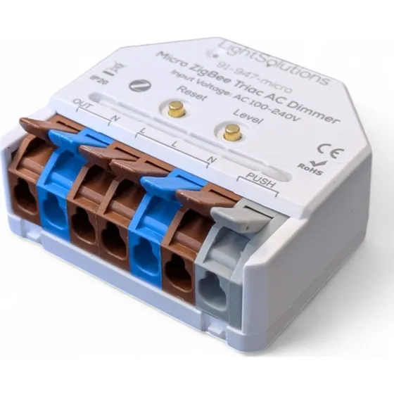 Hilux Zigbee Triac bagkantsdæmper, 200W