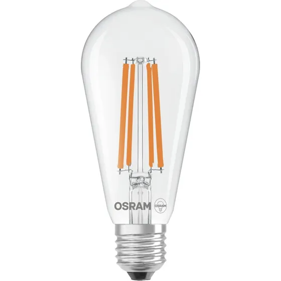 LEDVANCE Edison LED-filament 3,8W (60W) klar 2700K E27