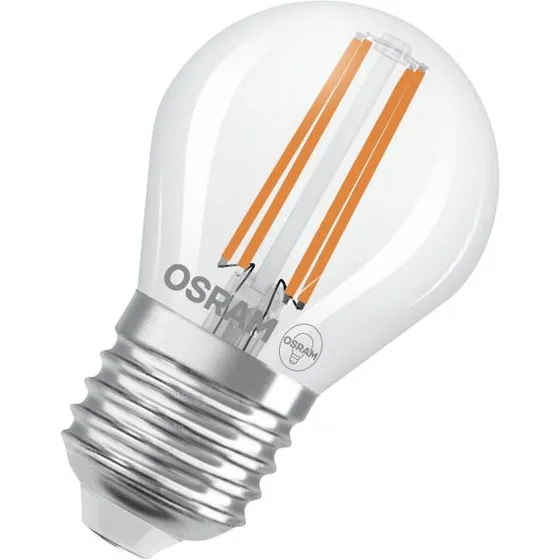 Osram Classic LED E27 Kugle Filament Klar 2,2W 470lm 827