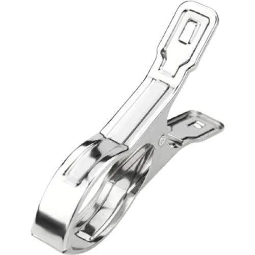 Store tøjklemmer i rustfrit stål, 14 cm, 4-pak