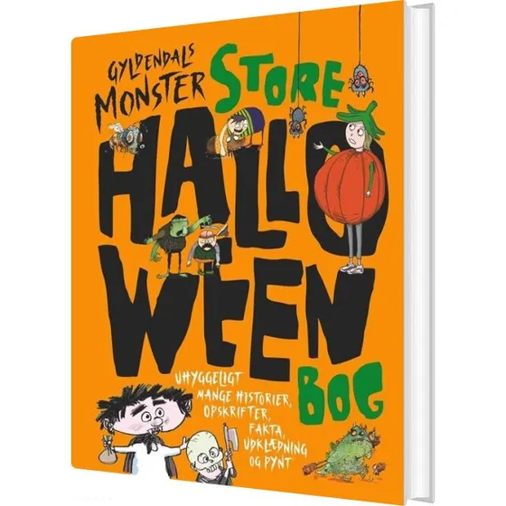 Gyldendals Monsterstore Halloweenbog – historier for børn