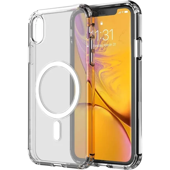 iPhone X/XS MagSafe kompatibelt gennemsigtigt akrylcover