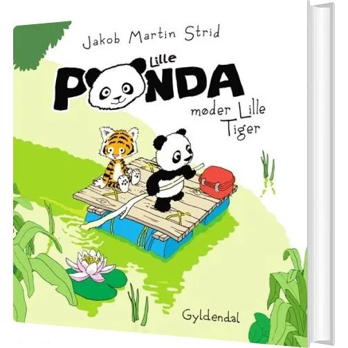 Lille Panda møder Lille Tiger – børnebog (hardcover)