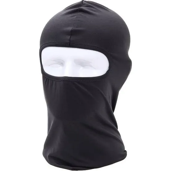 Balaclava / Skimaske / MC-hætte - Sort - One Size