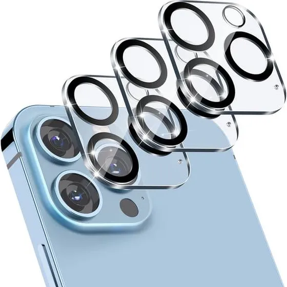 iPhone 13 Pro / 13 Pro Max Objektivcover 3-pak, Klar