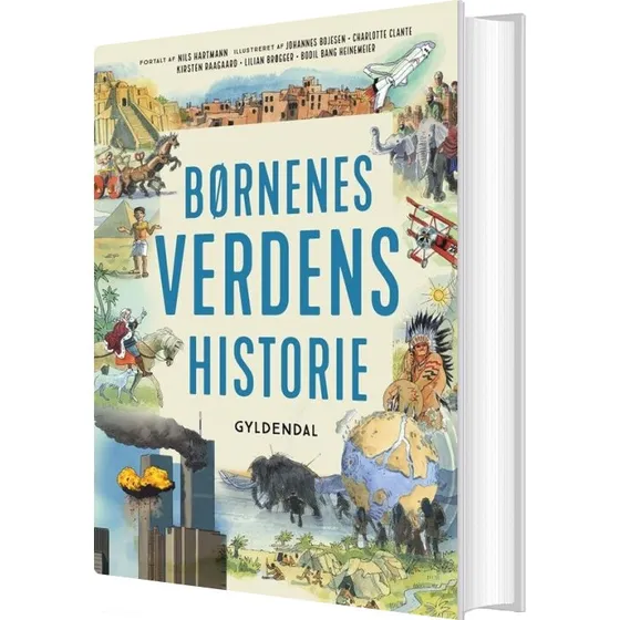 Børnenes Verdenshistorie – Nils Hartmann (hardcover)