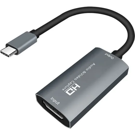 USB-C til HDMI Videooptagelseskort og Adapter
