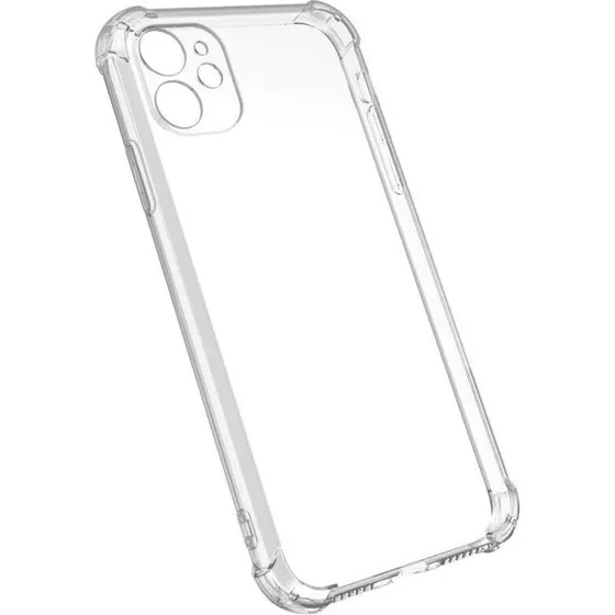 iPhone 12 Mini Transparent TPU Cover - Gennemsigtigt Silikoneetui