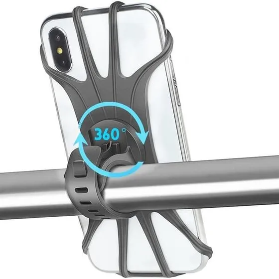 Mobilholder til cykel - Grå