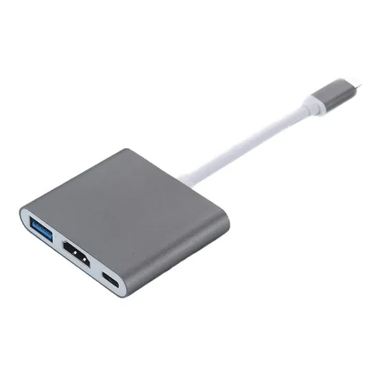 USB-C Multiport Adapter med 4K HDMI, USB 3.0 og PD-opladning