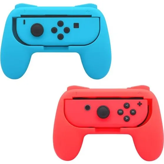 Nintendo Switch Joy-Con Controller Grip 2-pak Rød/Blå