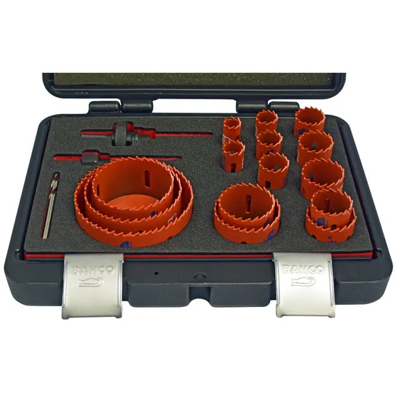 Bahco Hulsavsæt 3834-SET-153 16-92mm, 18 dele
